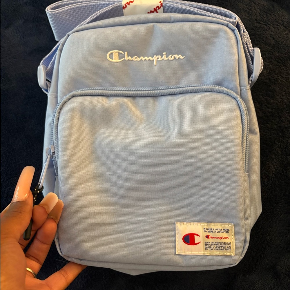 Champion Sky Blue Shoulder Bag